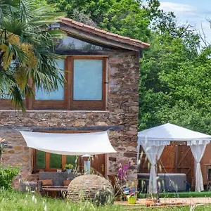 Rural Estilo Farm Con Jacuzzi Y Chimenea Apartamento Sant Marti Sacalm